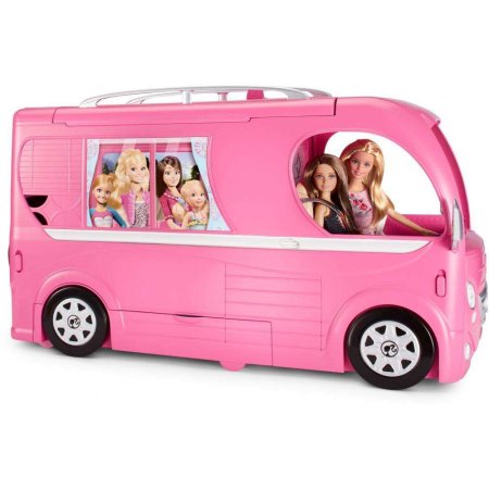 Barbie Dream Camper Pink Pop Out Caravan Playset With Pool Accessories  Super Adventure Camper Doll Toy Girl Christmas Gift Ghl93 - Dolls -  AliExpress