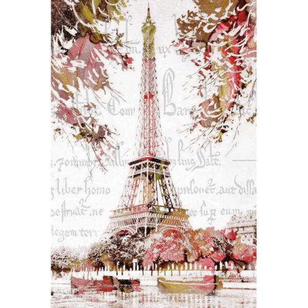 Canvas Decor Portfolio Wall Fine WallArt "Paris Springtime" By Finchley Paper Arts
