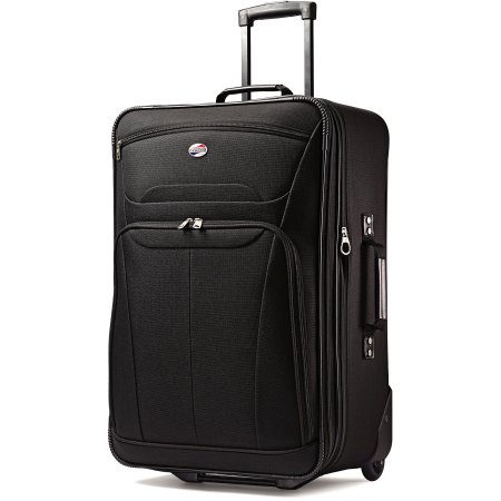 american tourister garment bag with wheels